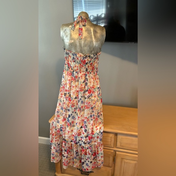 Ellison flowered halter maxi dress - Picture 5 of 6